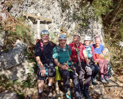 Gruppenbild Mori Steig