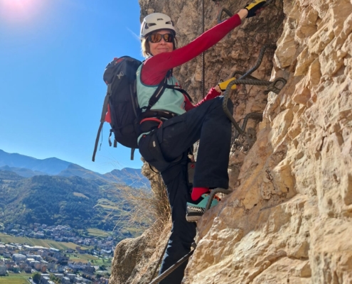 Via Attrezzata Monte Albano - Mori Steig